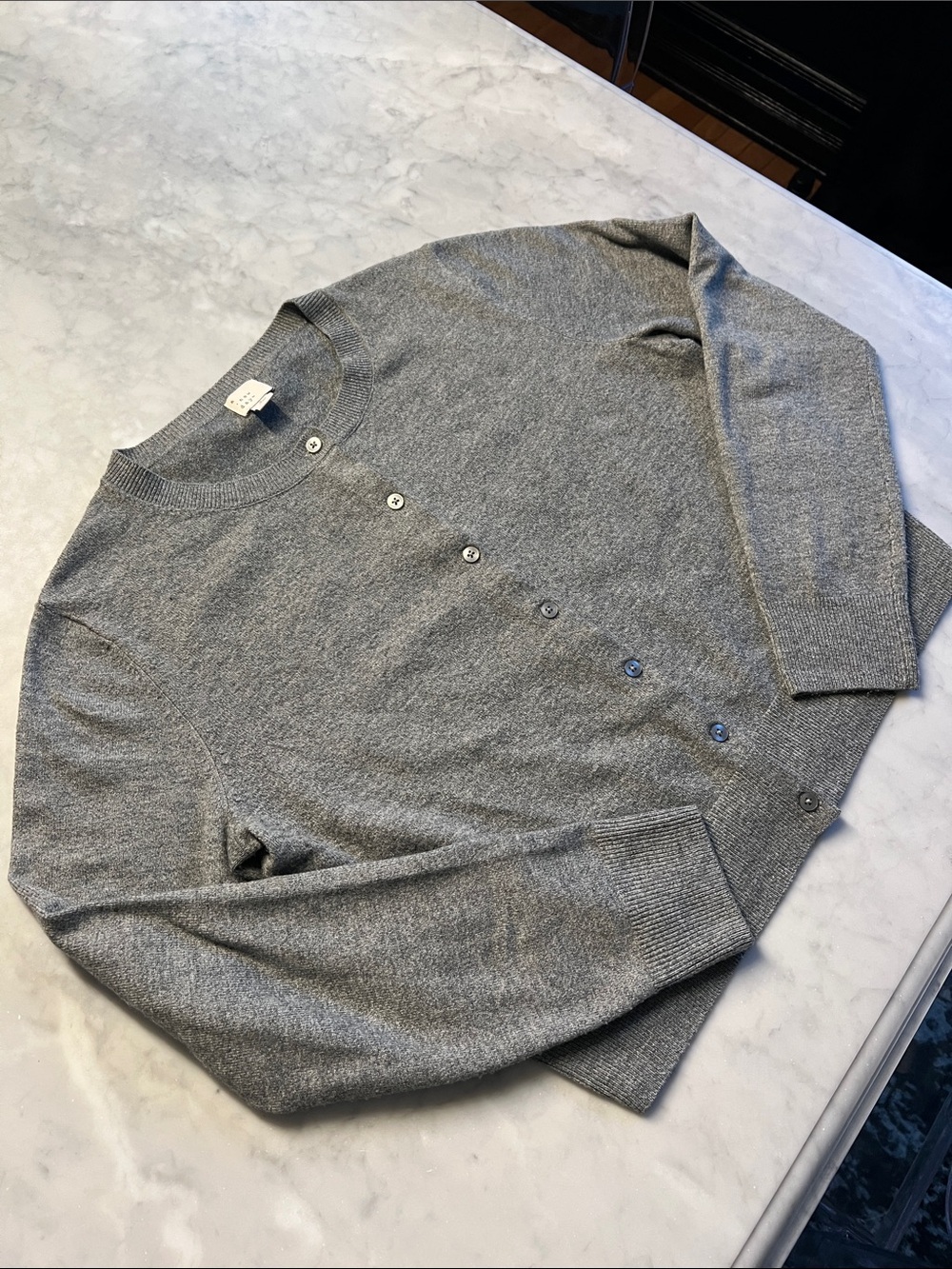 A New Day Cardigan Sweater. Grey. Small. EUC